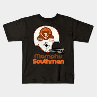 Memphis South Football Team Helmet Kids T-Shirt